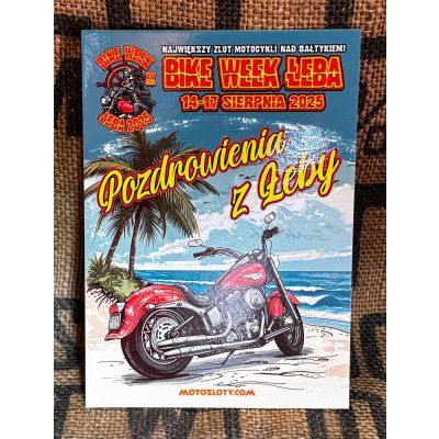 2. Pocztówka Bike Week Łeba 2025 Easy Rider